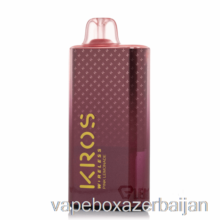 Vape Azerbaijan Kros Wireless 9000 Disposable Pink Lemonade